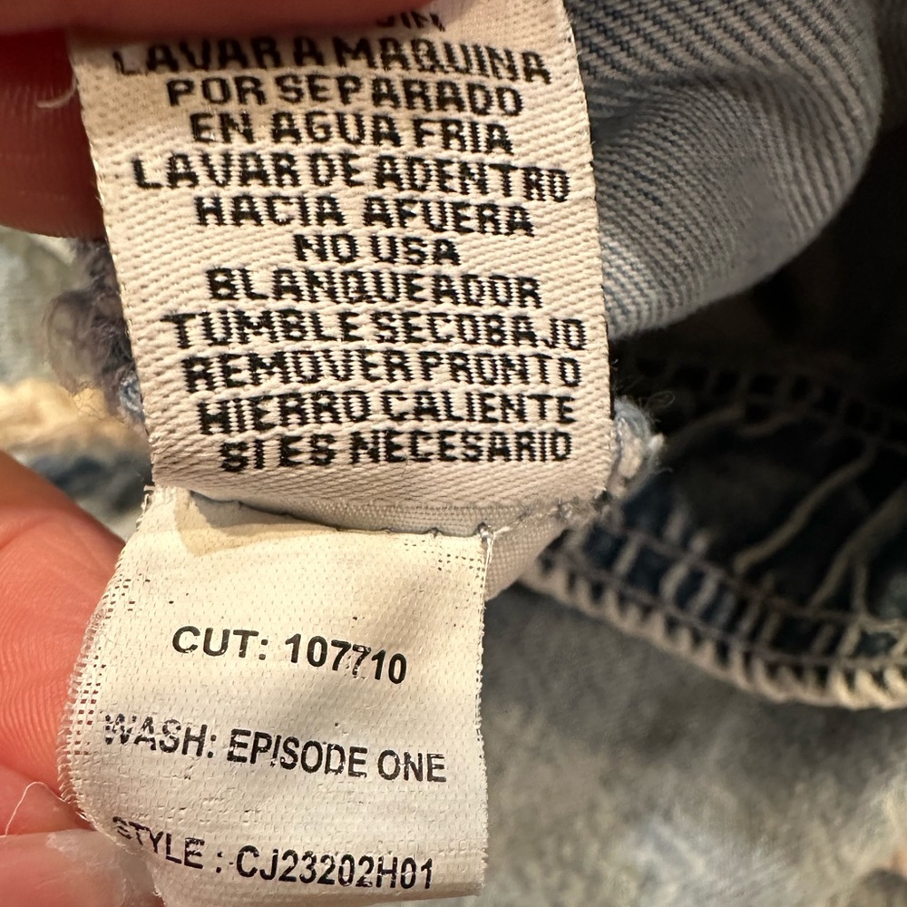 Celebrity Pink Juniors' EPISODE ONE Jogger Jeans Size Large โจEUCโจ - Picture 10 of 10